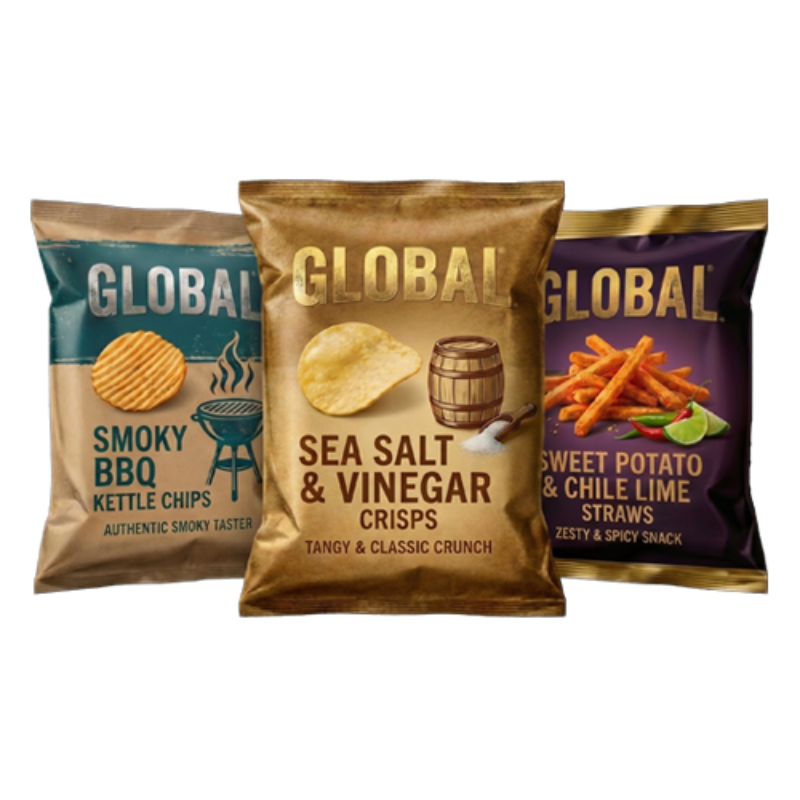 Chips and Cookies Packaging